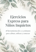 Ejercicios Express para Niños Inquietos